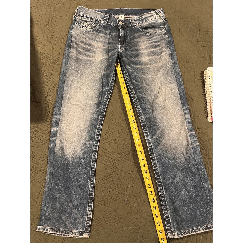 True Religion Men's‎ Blue Jeans Bootcut 36